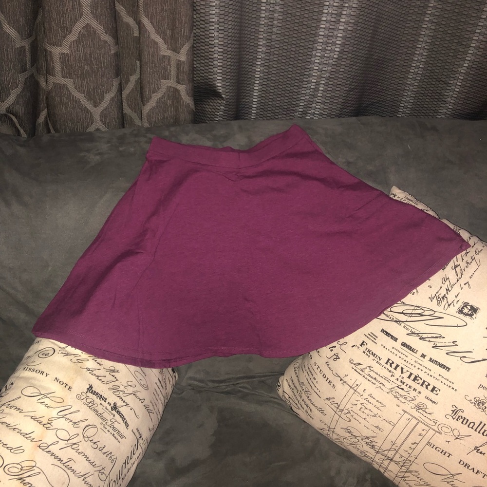 Forever 21 Purple Skater Skirt
